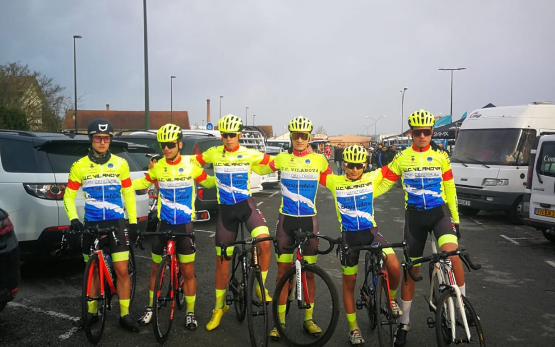 Grans resultats de l’equip dels cadets a França