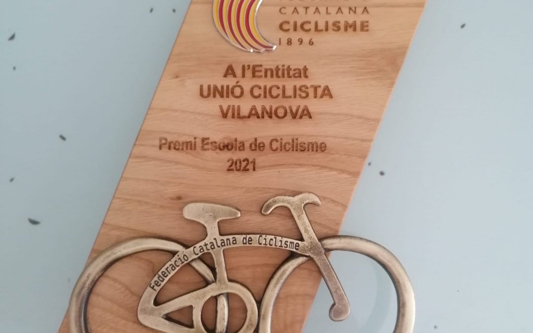 Premi Escola de Ciclisme 2021 a la UCV
